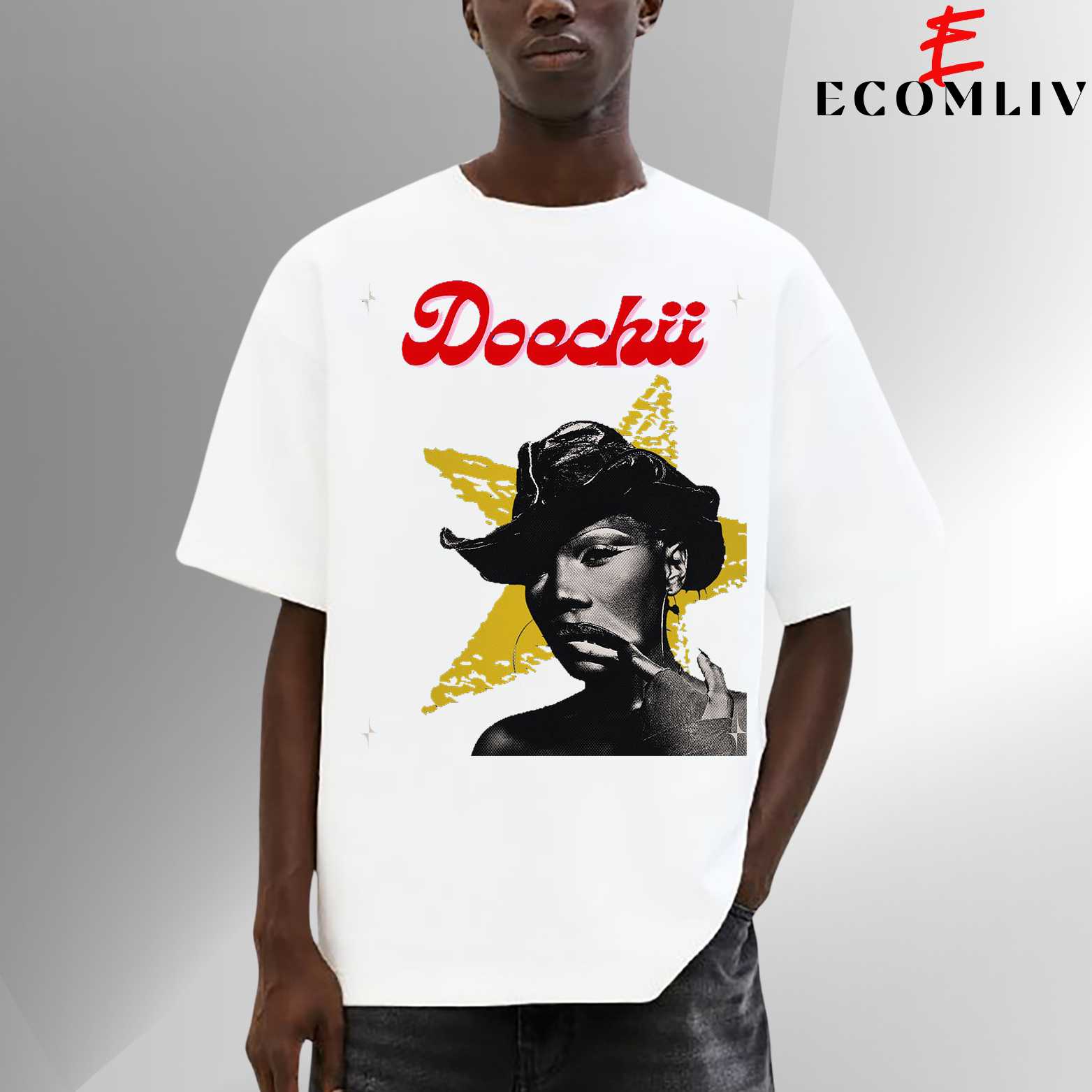 Doechii Retro T Shirt, Unisex Hip Hop Music Tee, Streetwear Style